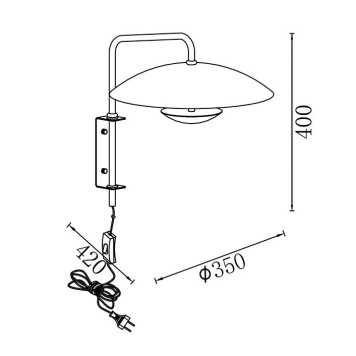 Бра ST-Luce Armonico SL6502.401.01-4