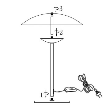 Лампа настольная ST-Luce Armonico SL6502.404.01-6