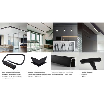 Шинопровод ST-Luce Skyline 48V 2m ST004.429.00-5