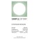 Светильник потолочный Simple Story 1032-5CL
