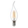 Светодиодная филаментная лампа свеча на ветру Thomson 220V E14 9W (соответствует 94 Вт) 940Lm 6500K (холодный) TH-B2387