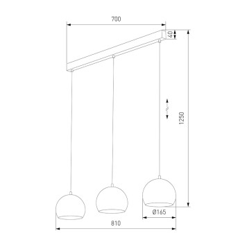 Люстра TK Lighting Zoe 10169-3
