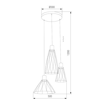 Люстра TK Lighting Modesto 10187-4