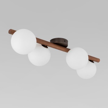 Светильник потолочный TK Lighting Estera Wood 10270-4