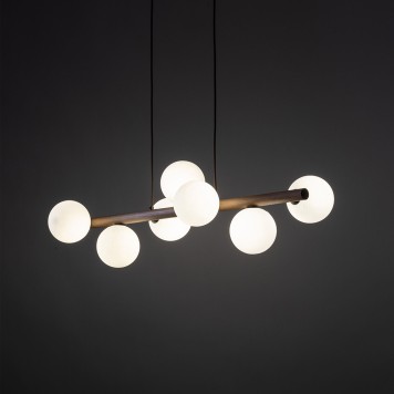Люстра TK Lighting Estera Wood 10272-3