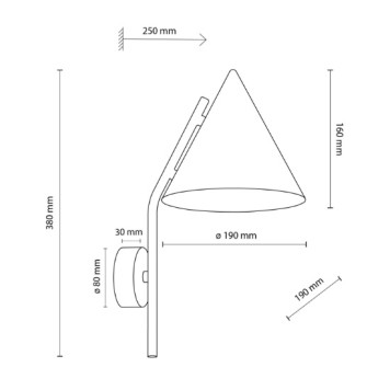 Бра TK Lighting Cono 11088-4