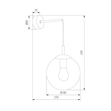 Бра TK Lighting Esme 15389-3