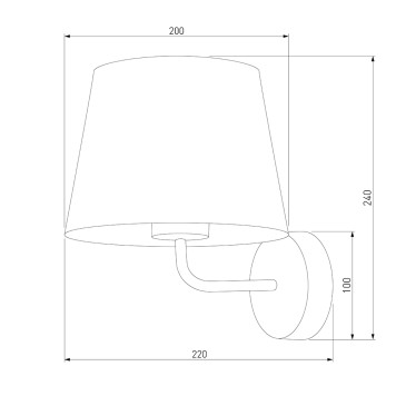 Бра TK Lighting Maja 1882-1