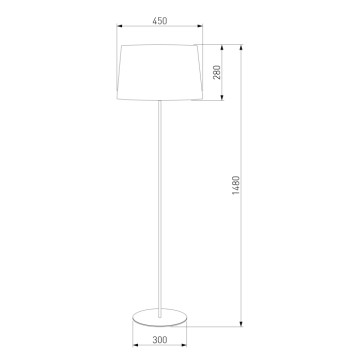 Торшер TK Lighting Maja 2919-1