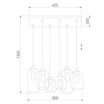 Люстра TK Lighting Marco 3328-3