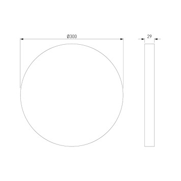 Светильник настенно-потолочный TK Lighting Aqua 4459-3