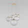 Люстра TK Lighting Cadix Gold 4608