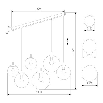 Люстра TK Lighting Esme 4797-3