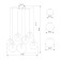 Люстра TK Lighting Esme 4863