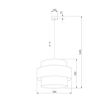 Люстра TK Lighting Calisto 4999-3