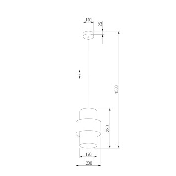 Люстра TK Lighting Calisto 5094-3