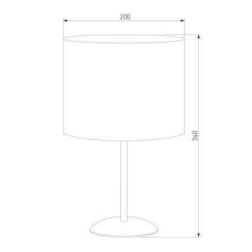 Лампа настольная TK Lighting Tercino 5278-1