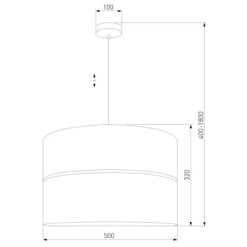 Люстра TK Lighting Hilton 534-1