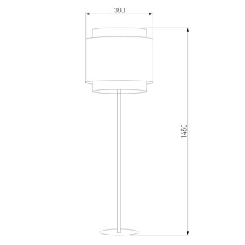 Торшер TK Lighting Boho 5566-1