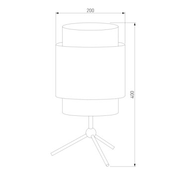 Лампа настольная TK Lighting Boho 5567-1