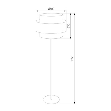 Торшер TK Lighting Calisto 5896-4