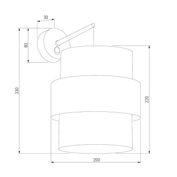 Бра TK Lighting Calisto 5956-4