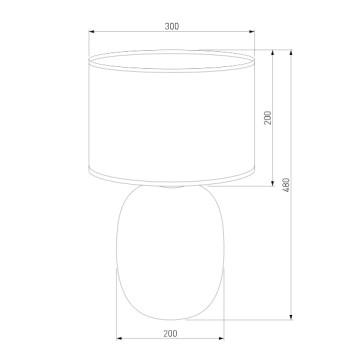 Лампа настольная TK Lighting Melody 5988-3