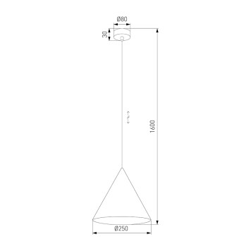 Люстра TK Lighting Cono 6651-3