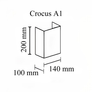 Бра TopDecor Crocus Glade A1 10 07g-1