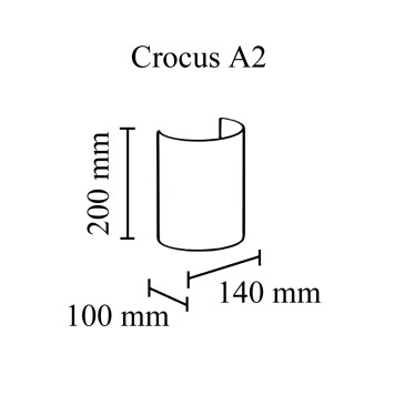 Бра TopDecor Crocus Glade A2 10 03g-1