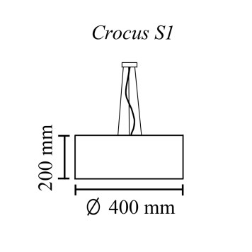 Люстра TopDecor Crocus Glade S1 01 96g-1