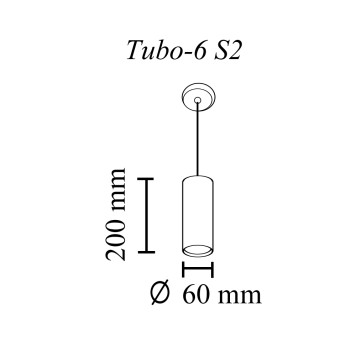 Люстра TopDecor Tubo6 S2 10-1