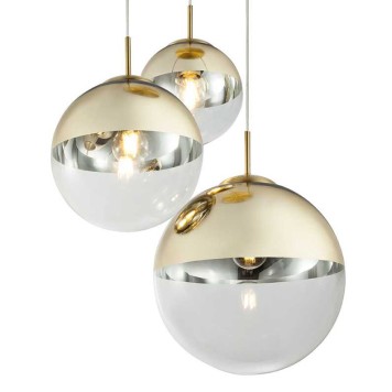 Люстра Toplight Glass TL1203H-03GD-3