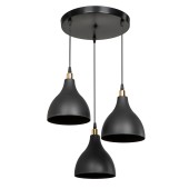 Люстра Toplight Marjory TL1615H-03BK