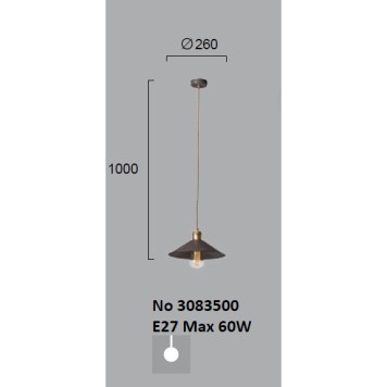 Люстра Viokef  Rustic 3083500-3
