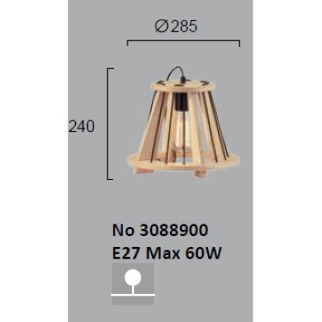 Лампа настольная Viokef Forest 3088900-1