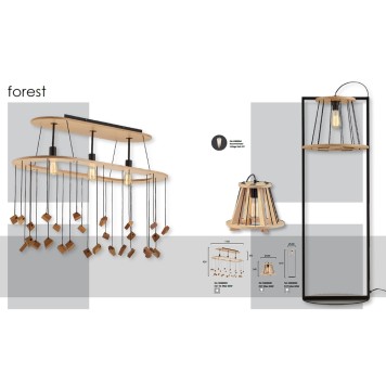 Торшер Viokef Forest 3089000-2