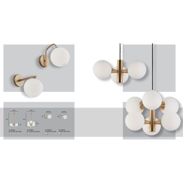 Люстра Viokef Globe 3094400-1