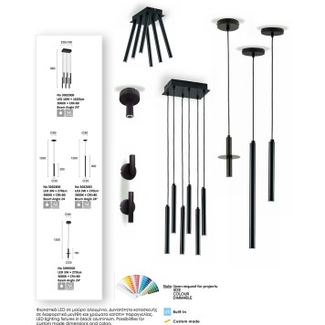 Люстра Viokef Duct 3099500-1