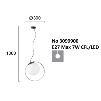 Люстра Viokef Bubble 3099900-3