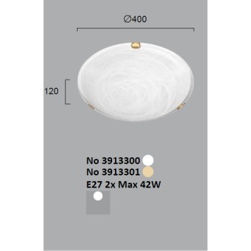 Светильник потолочный Viokef Electra 3913300-2