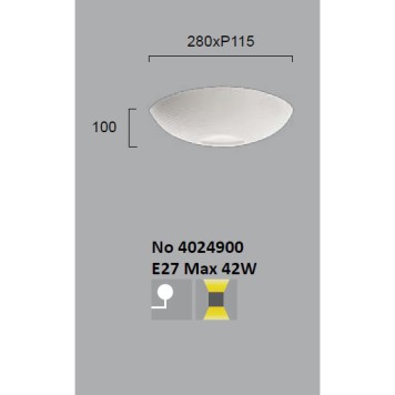 Бра Viokef Ceramic 4024900-4