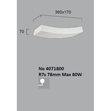 Бра Viokef Ceramic 4071800-2
