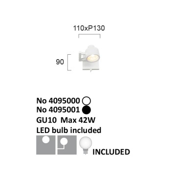 Спот Viokef Magma 4095000-1