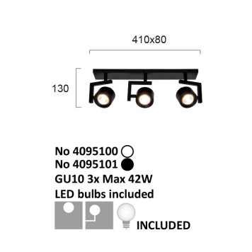 Спот Viokef Magma 4095101-2