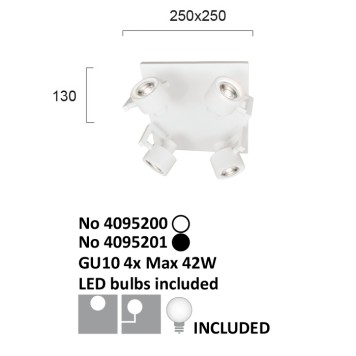 Спот Viokef Magma 4095200-1