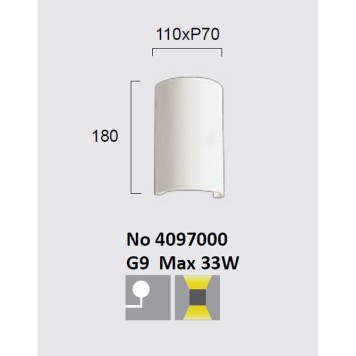 Бра Viokef Nala 4097000-1