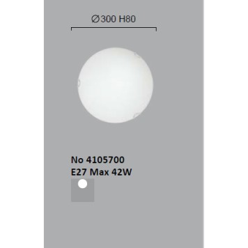 Светильник настенно-потолочный Viokef David 4105700-1