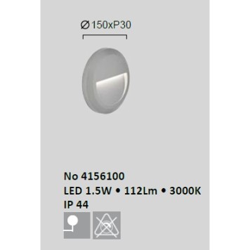 Уличный настенный светильник Viokef Leros Plus 4156100-1