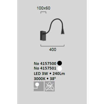Бра Viokef Koko 4157500-5